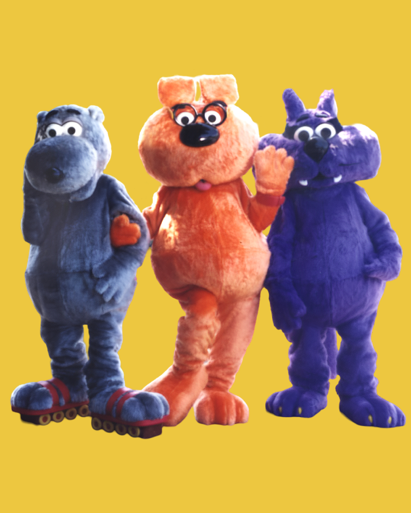 Pizza Hut Mascots